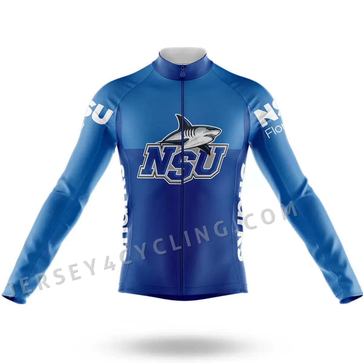 Nova Southeastern University Long Sleeve Cycling Jersey Ver.2